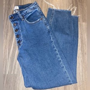Abercrombie & Fitch “The Mom High Rise Jean”